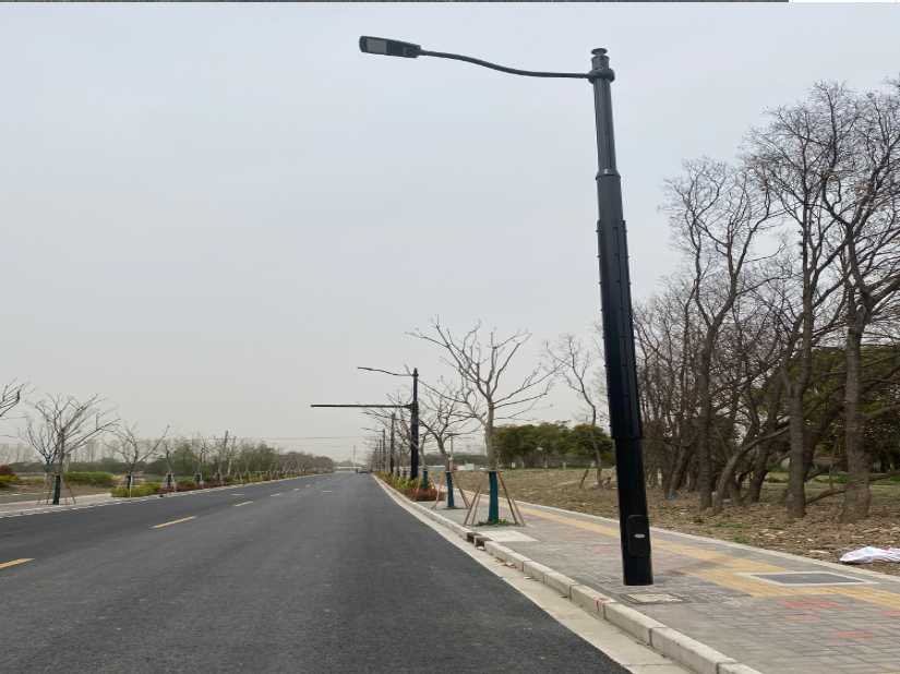 长沙县上海综合杆 太阳能路灯工程